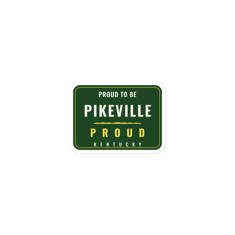 Pikeville Proud Die-Cut Sticker