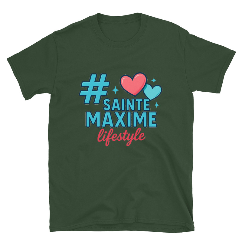  T-Shirt Unisexe #SAINTEMAXIME Logo 2026 - vue 5