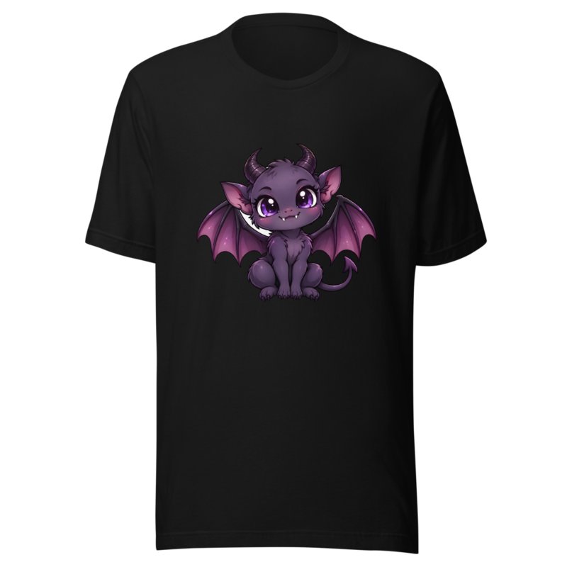 Jersey Devil on a black tee