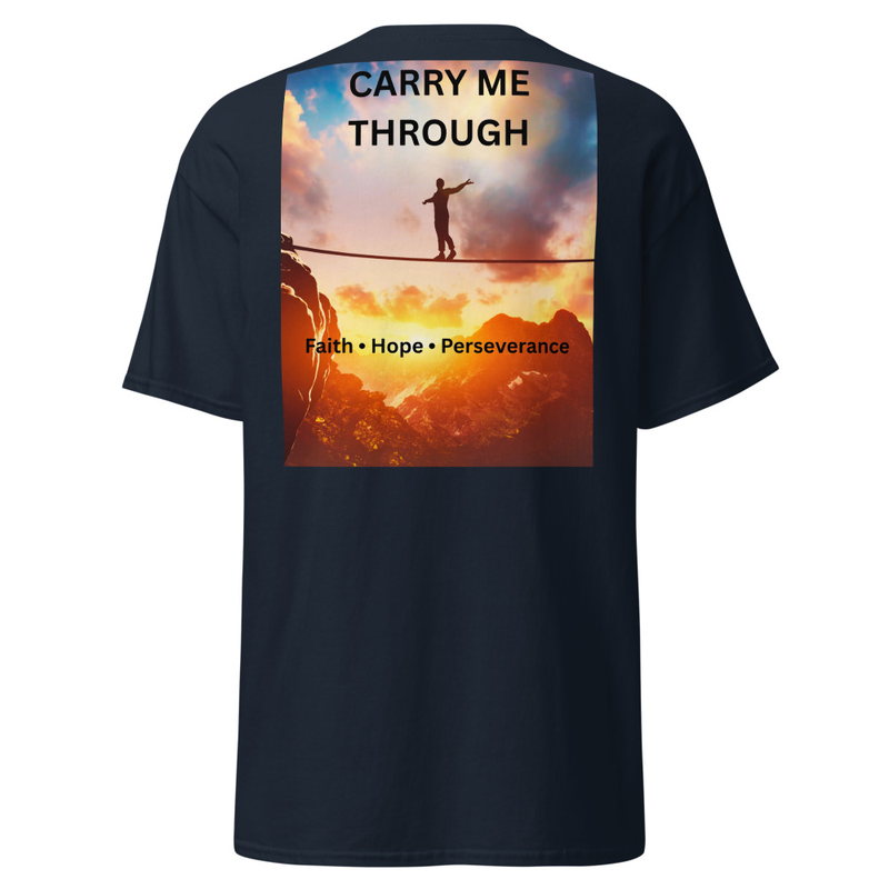 Carry Me Through Tee (Navy)
