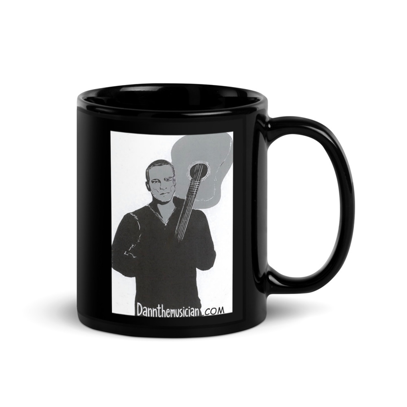 Black Glossy Mug