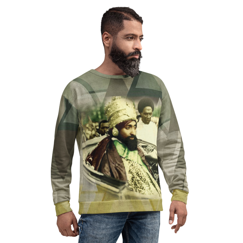 Crowned Emperor Geometric Unisex Sweatshirt