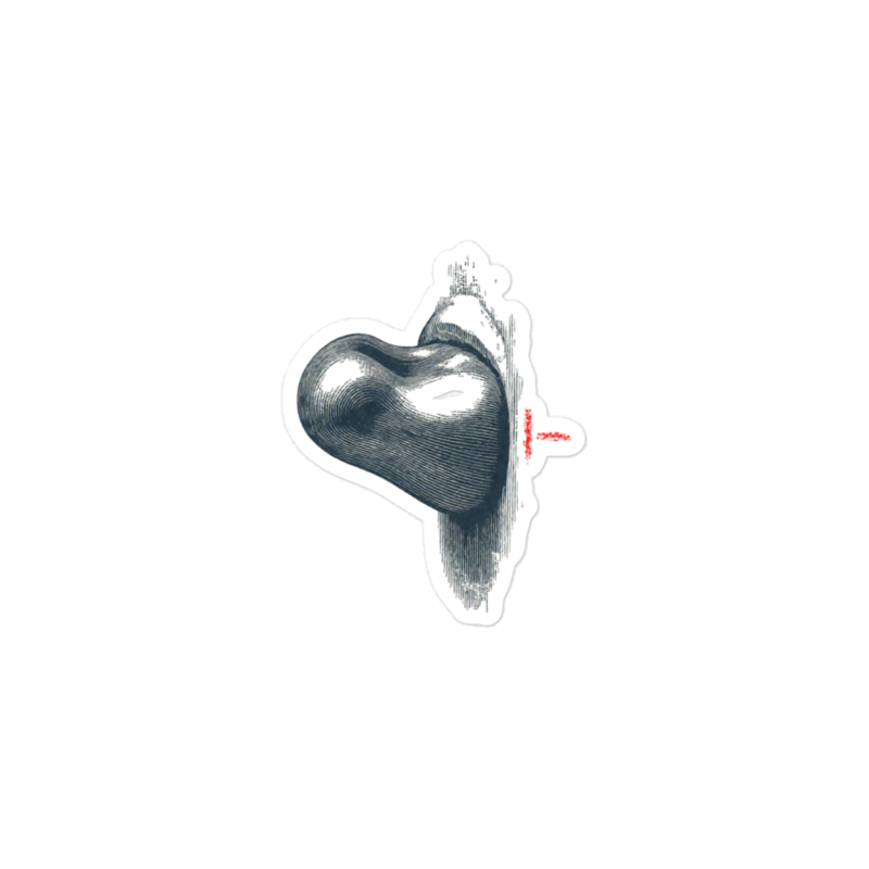 Trust The Feet Sticker mockup