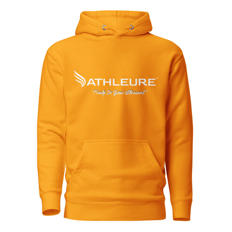 ATHLEURE® - Unisex Hoodie – S, Team Gold