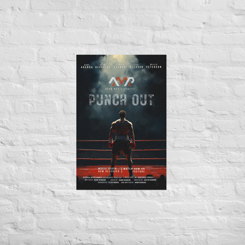 Punch Out - Matte Paper Poster