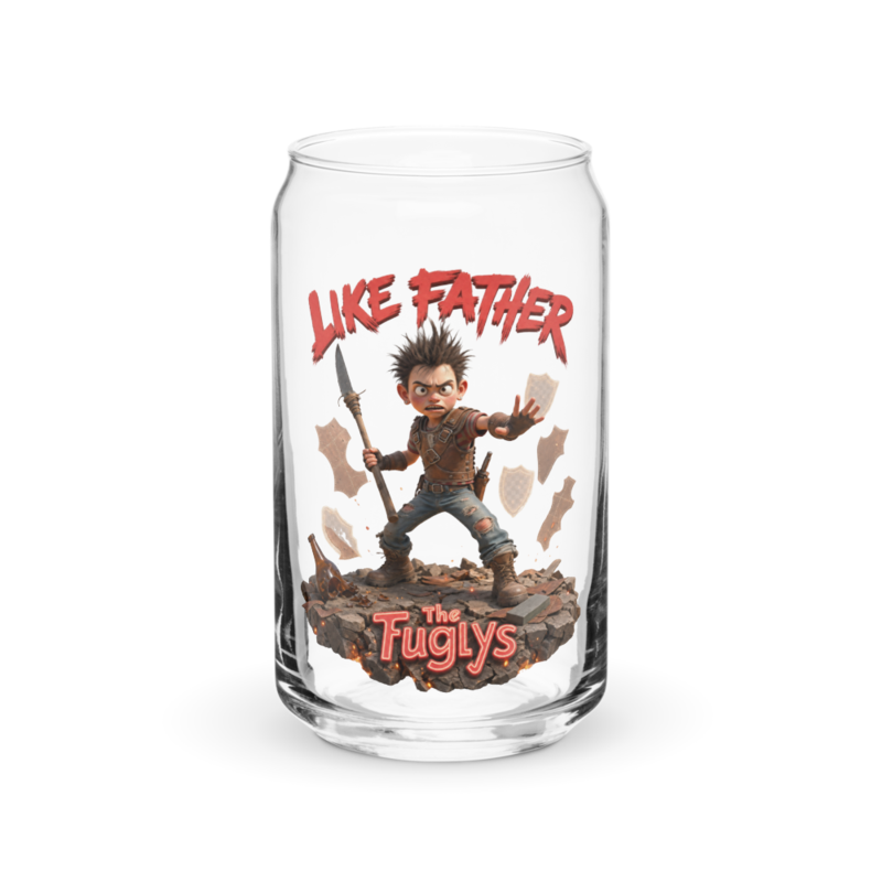 Zeke - Like Father 16oz Can Glass