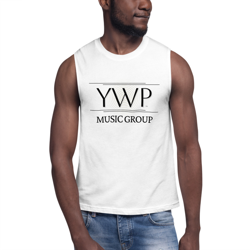 Men's YWPMG White Muscle Shirt