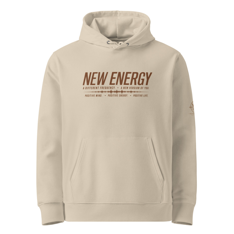 New Energy (Unisex essential organic hoodie)