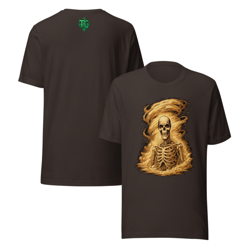 Sandstorm of Doom Brown Unisex Staple T-Shirt