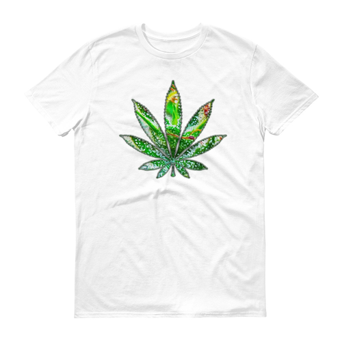 iZoot.com Ganjart ‘Cannabisleaf9' Short sleeve t-shirt — t-shirts & tees by Ira Zoot