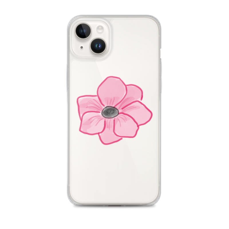 Cheery Pink Flower iPhone Case – Image 8