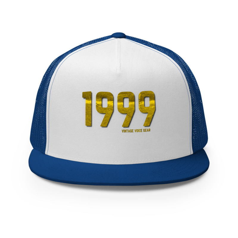1999 Vintage Voice Trucker – One size, Royal/ White/ Royal