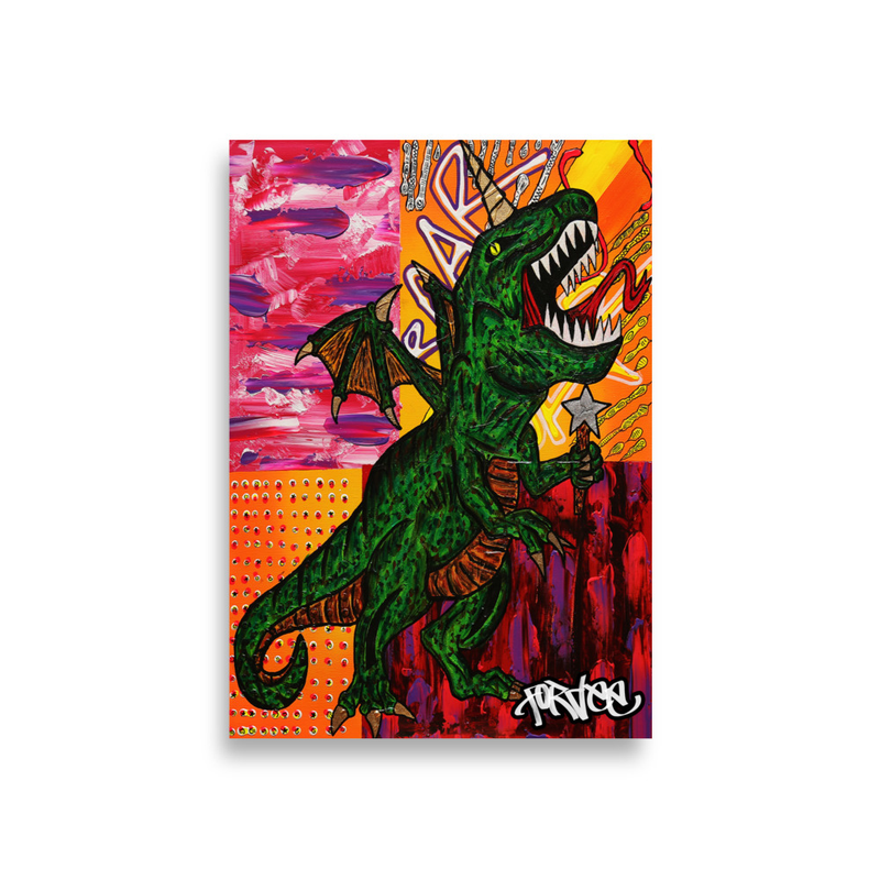 Unicornasaurus Poster