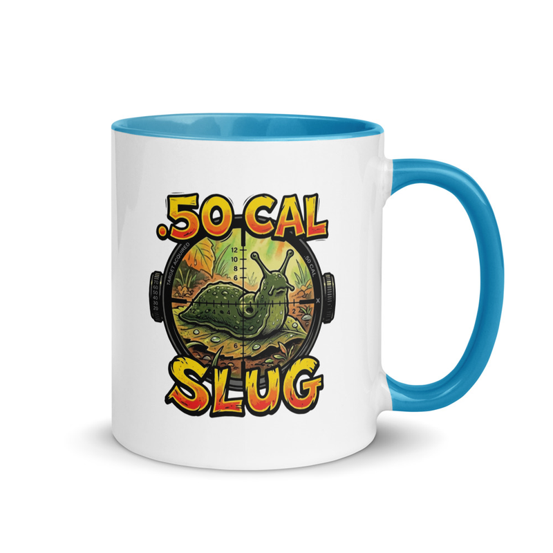 .50 Cal Slug Mug (with colour inside)