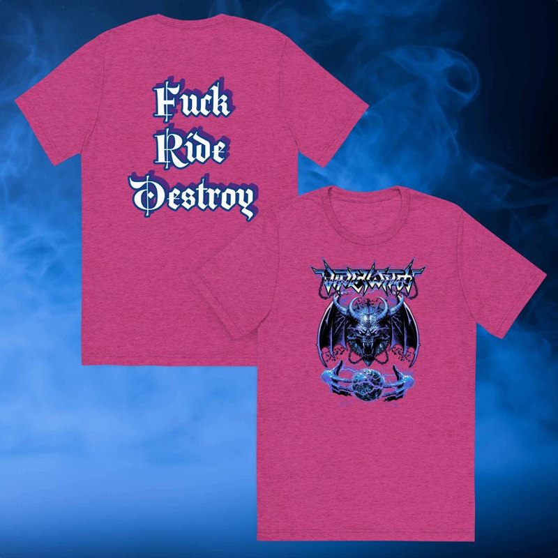 T Shirt - FRD (Fuck Ride Destroy on back)