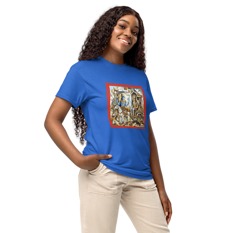 Bhagavad Gita Cubism Tee
