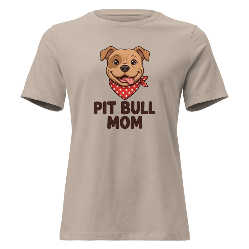 Women's Pit Bull Mom Relaxed T-Shirt – view 8