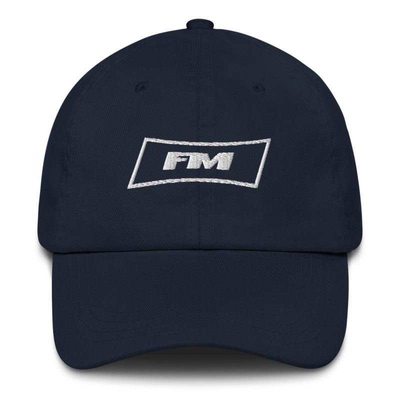 FM Dad Hat – One size, Navy