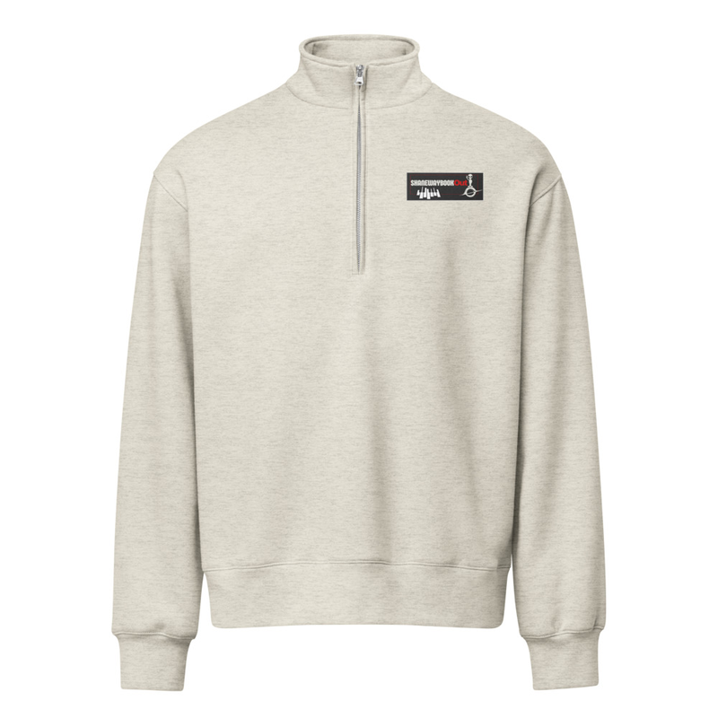 Unisex half-zip pullover