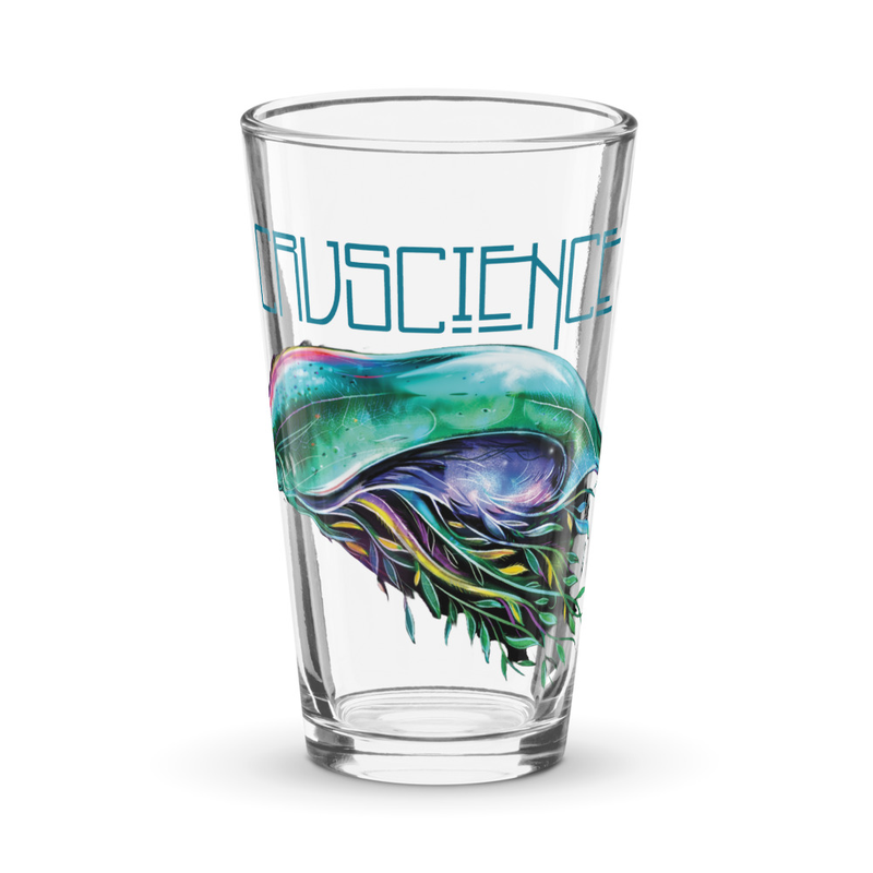 Space Jelly Shaker Pint Glass