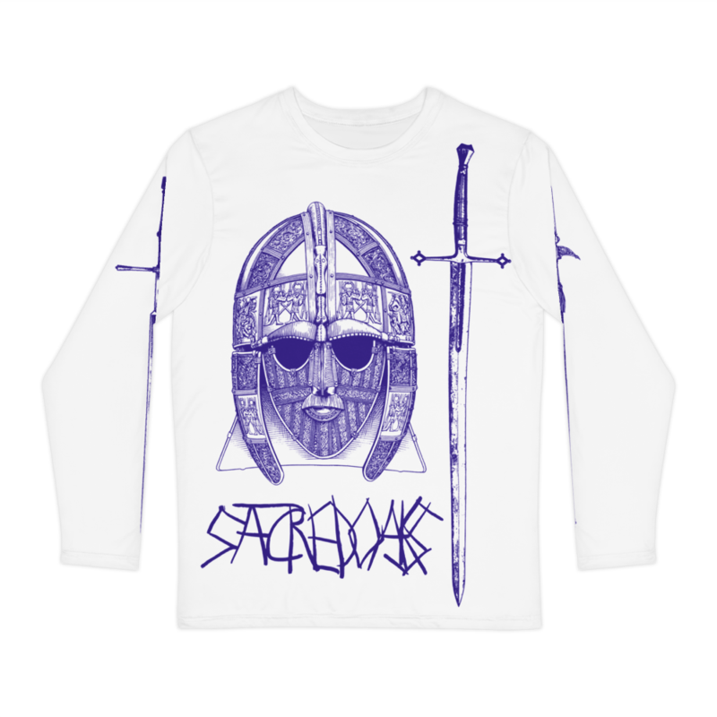 Sutton Hoo Long Sleeve Shirt White 
