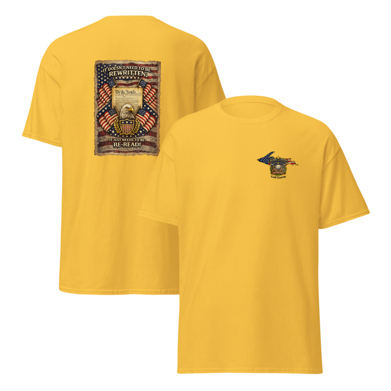 Constitution 250 Unisex classic tee – XL, Daisy