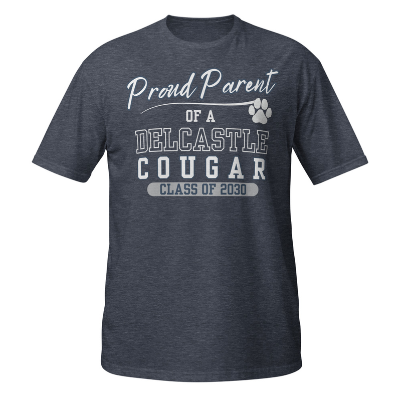 T-Shirt Proud Parent (#2) - Class of 2030 – XL, Heather Navy
