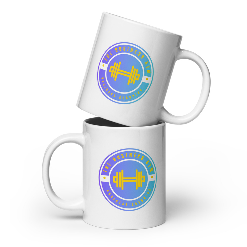 Business Gym CEO White Glossy Mug