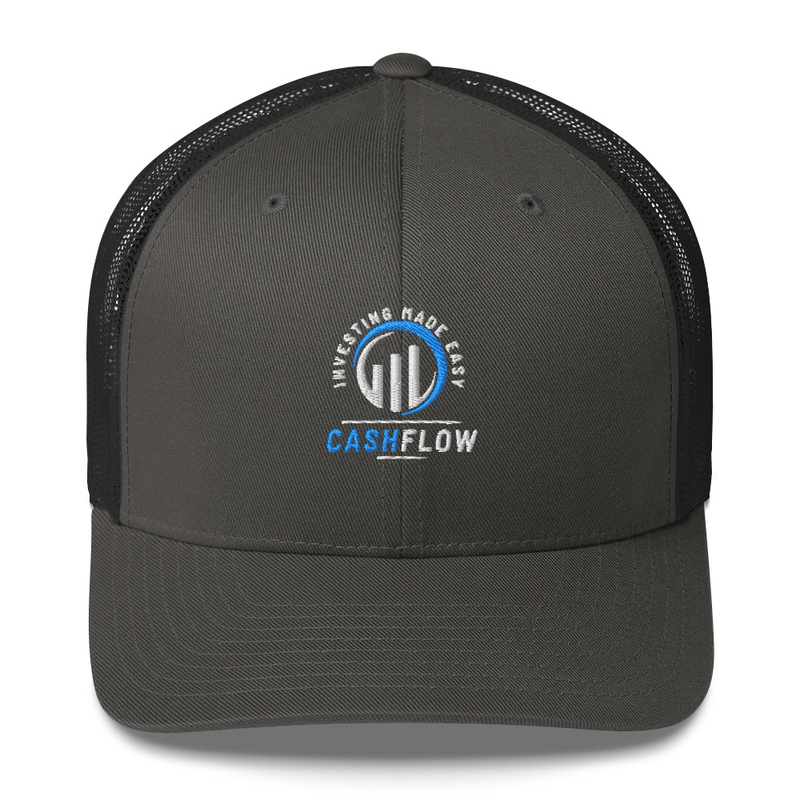 Cashflow Investing Inc Hat v.1 – One size, Charcoal