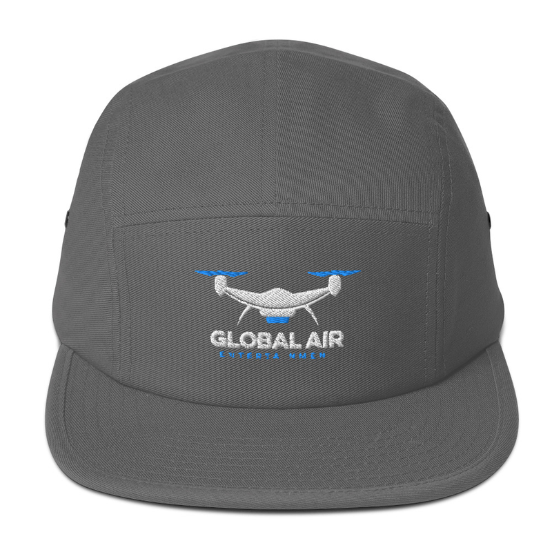 Five Panel Cap – One size, Grey