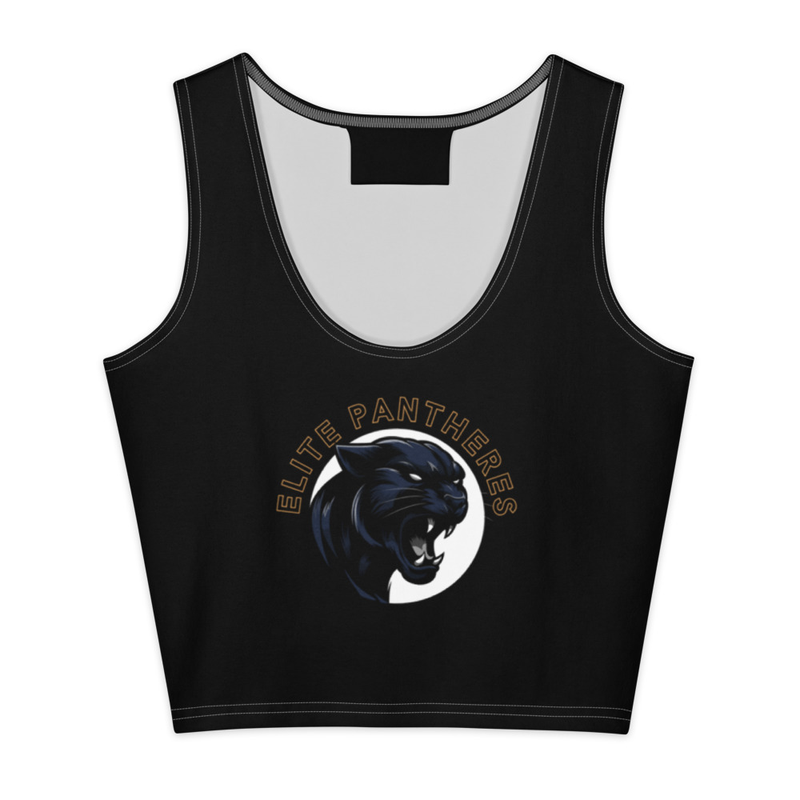 elite panthers crop top