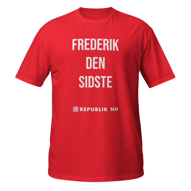 T-Shirt Frederik den Sidste  – Rød