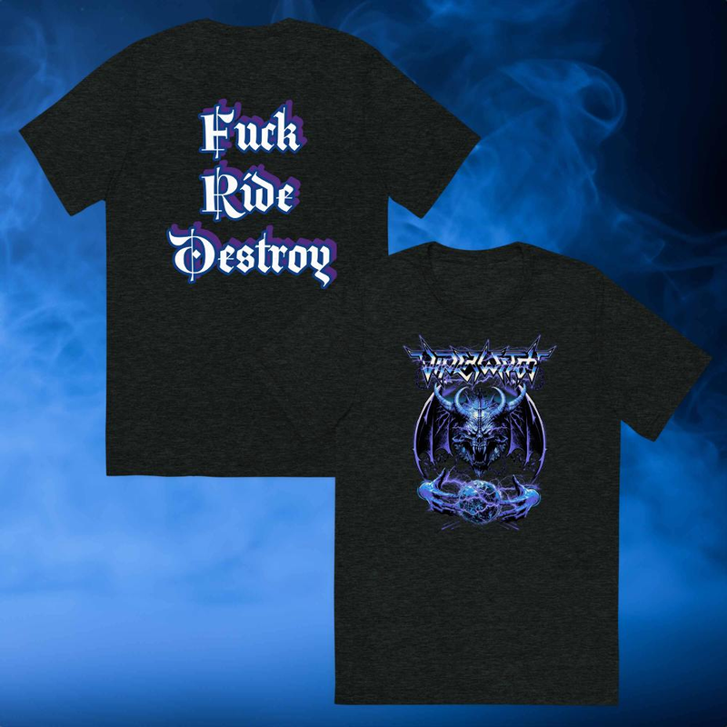 T Shirt - FRD (Fuck Ride Destroy on back)