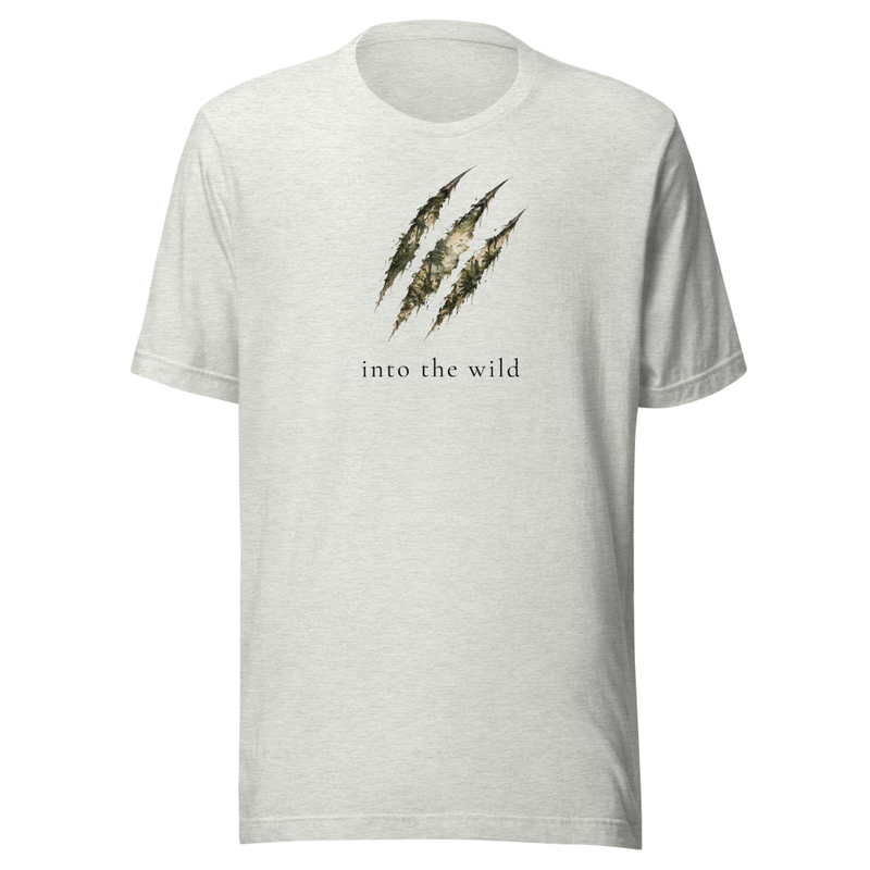 Into The Wild Tee – S, Ash