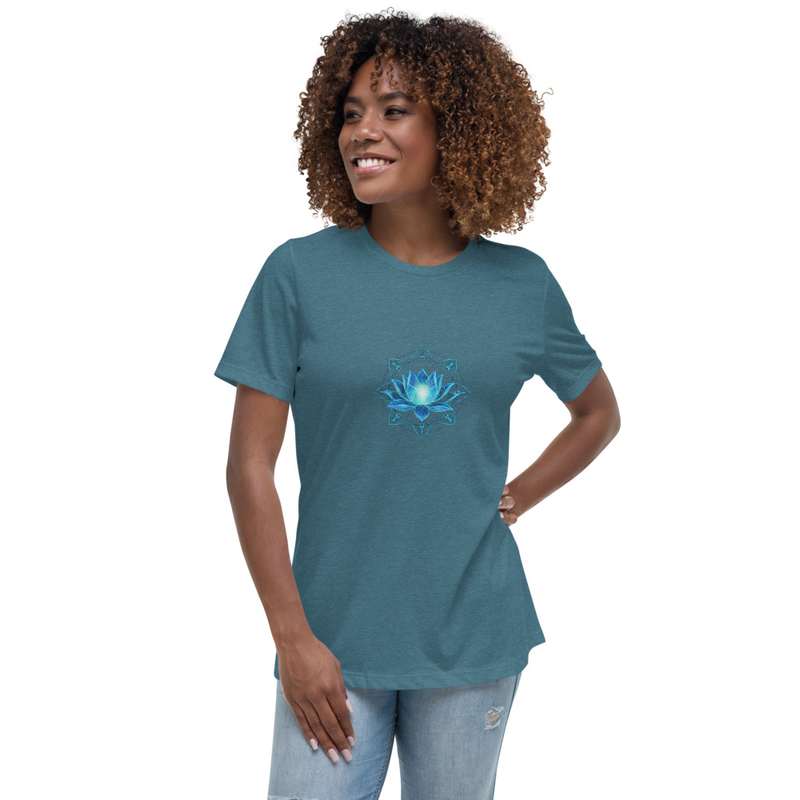 Data Lotus Women's Relaxed T-Shirt
