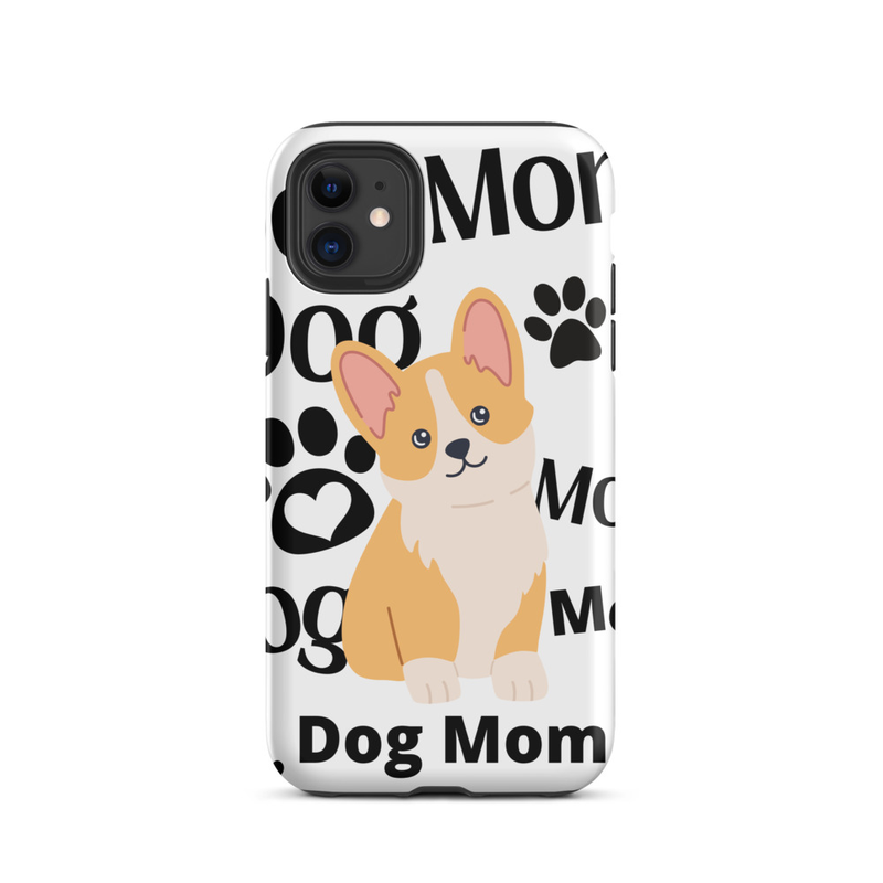 Tough Case for iPhone®: Dog Mom – iPhone 11, Matte