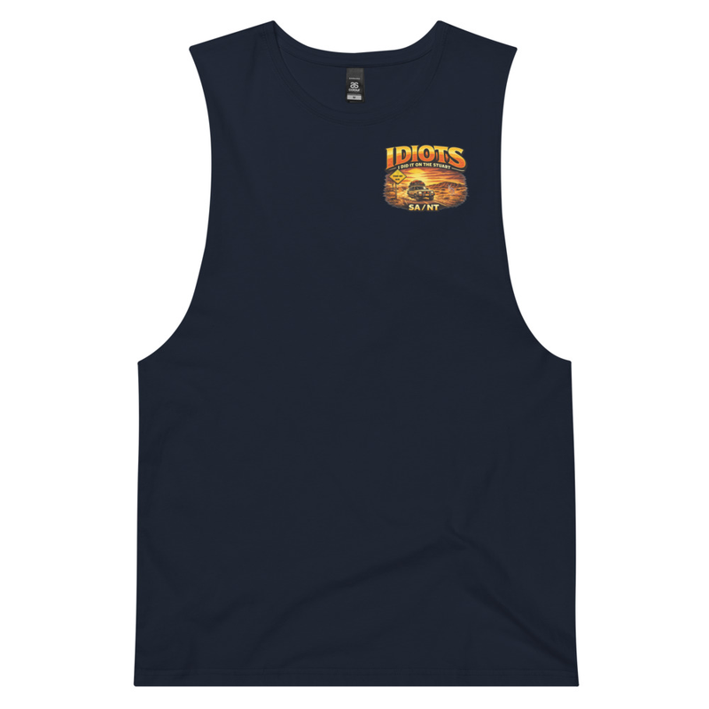 Men’s drop arm tank top – Image 3