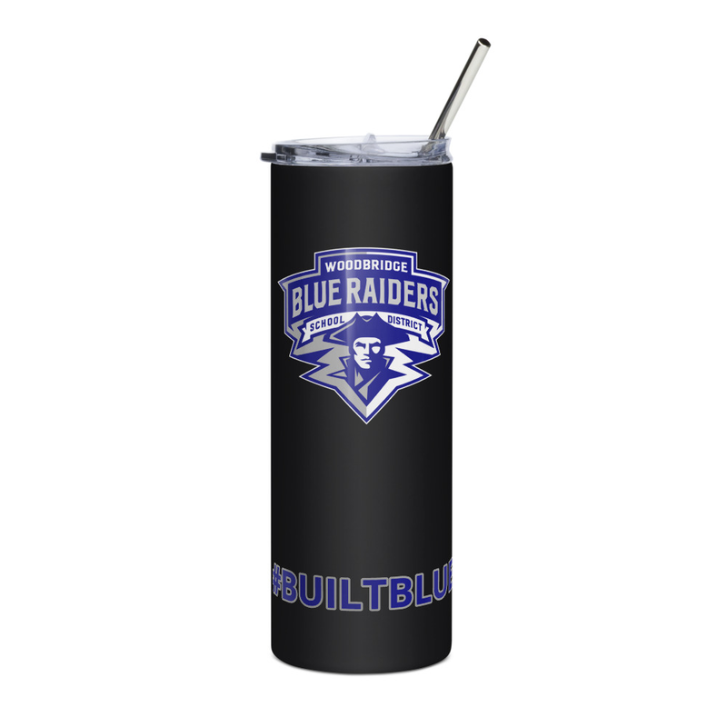 #BUILTBLUE Stainless steel tumbler