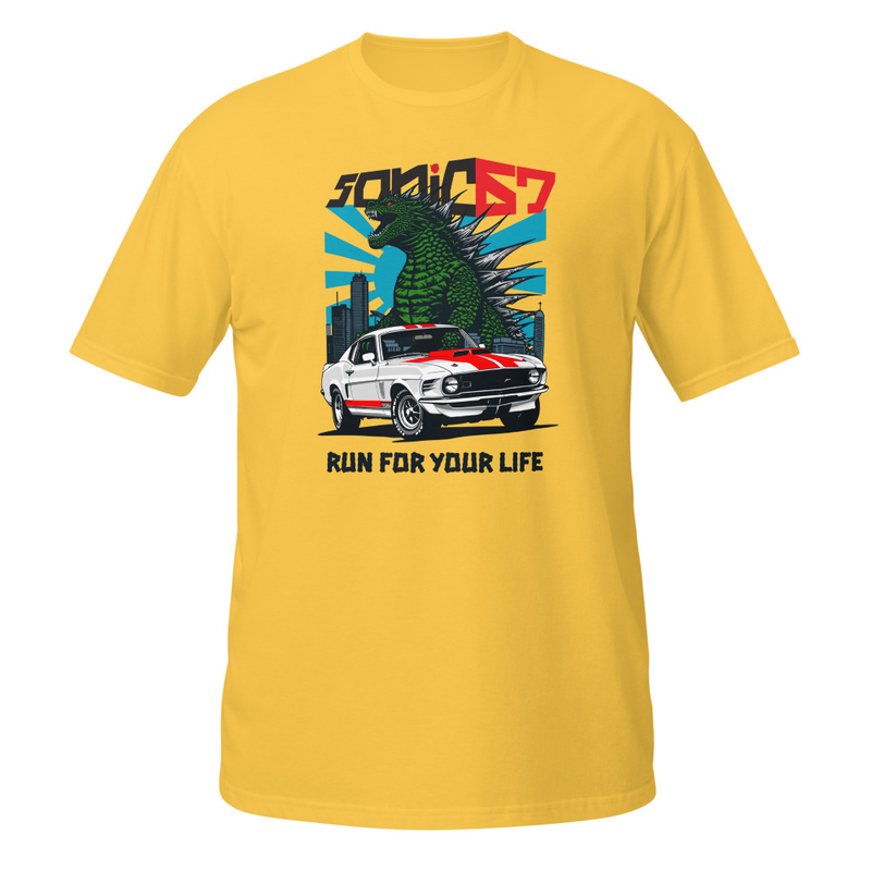 Sonic 67 Mustang Lizard Short-Sleeve Unisex T-Shirt