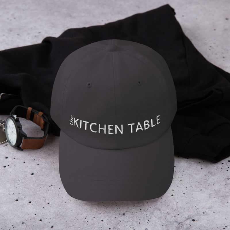 Kitchen Table Dad hat – One size, Dark Grey