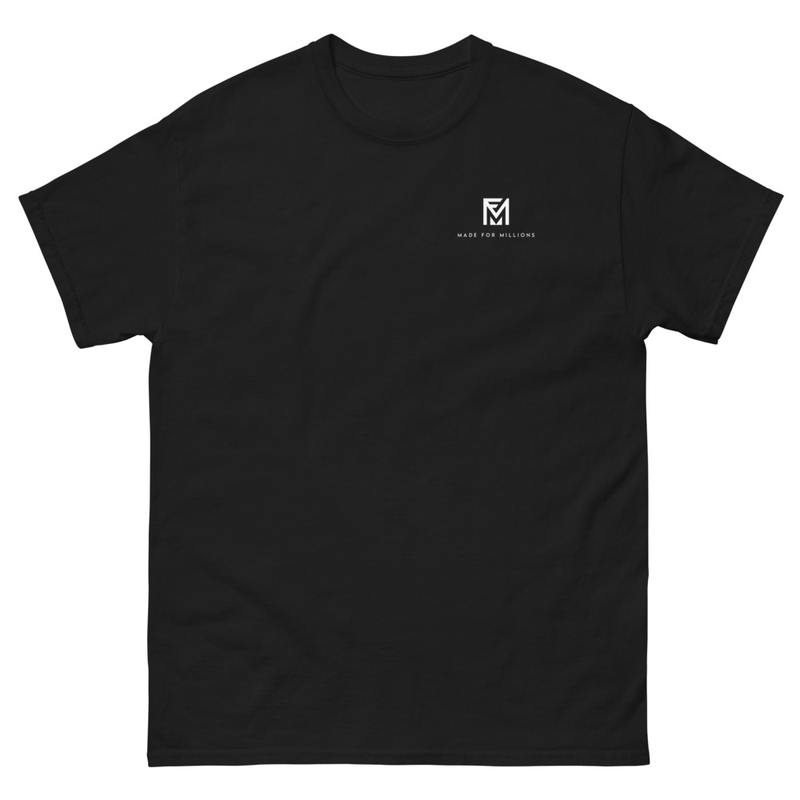 The Made For Millions® Minimalist Classic Tee (Unisex) – S, Black