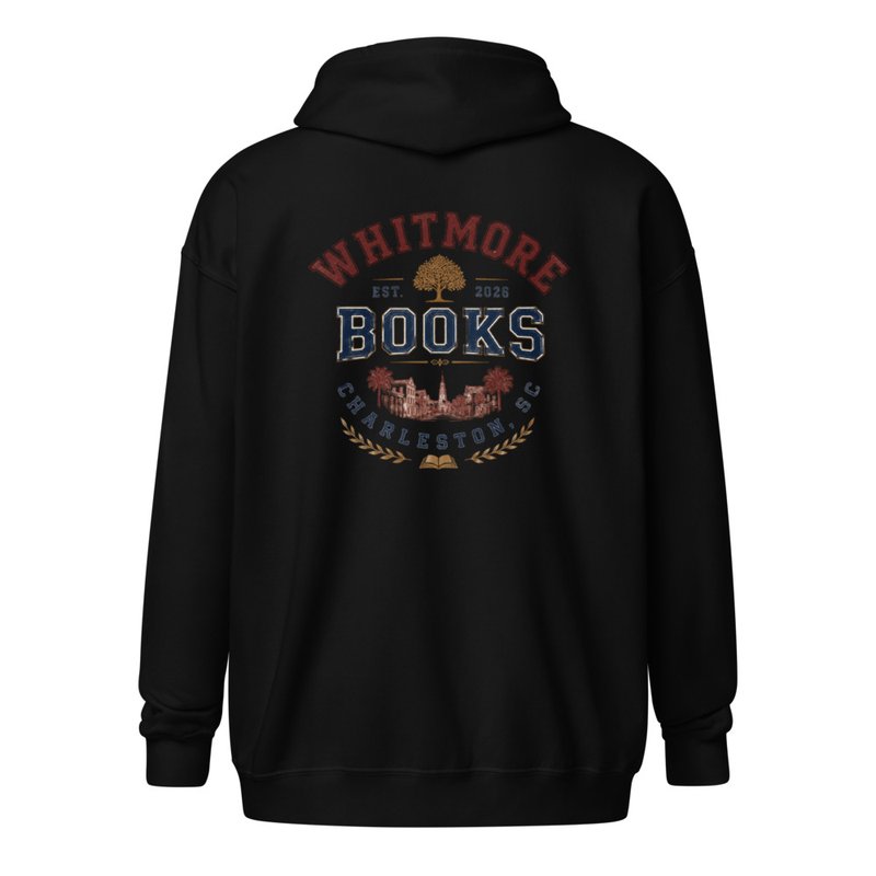 Unisex heavy blend zip hoodie-Whitmore Books & Co