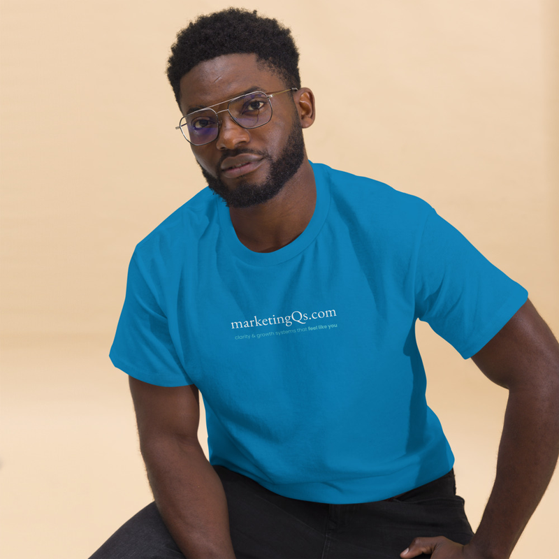 mQs Day One - Dark Promo T – S, Sapphire
