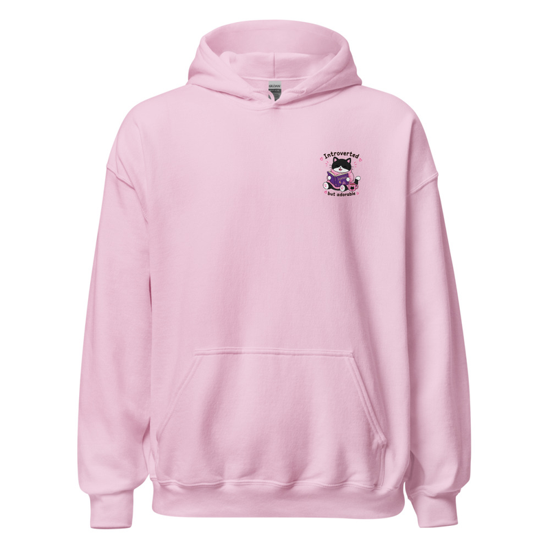 Introverted but adorable Tuxedo Hoodie – Image 5