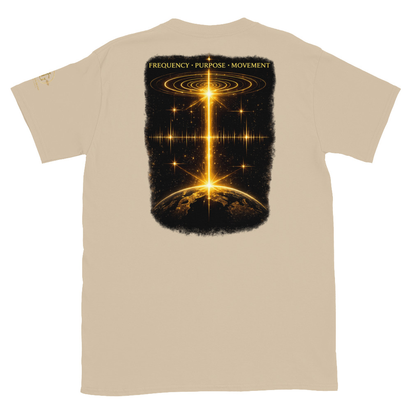 New Energy 2 (Short-Sleeve Unisex T-Shirt) – S, Sand