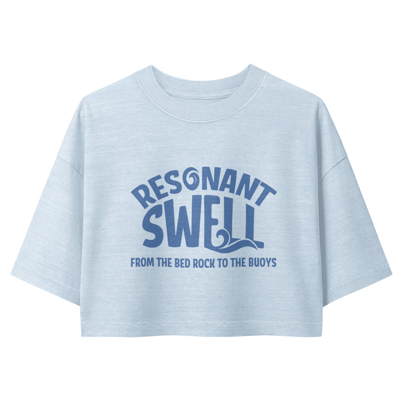 Resonant Swell Women’s Dye Cropped Tee
