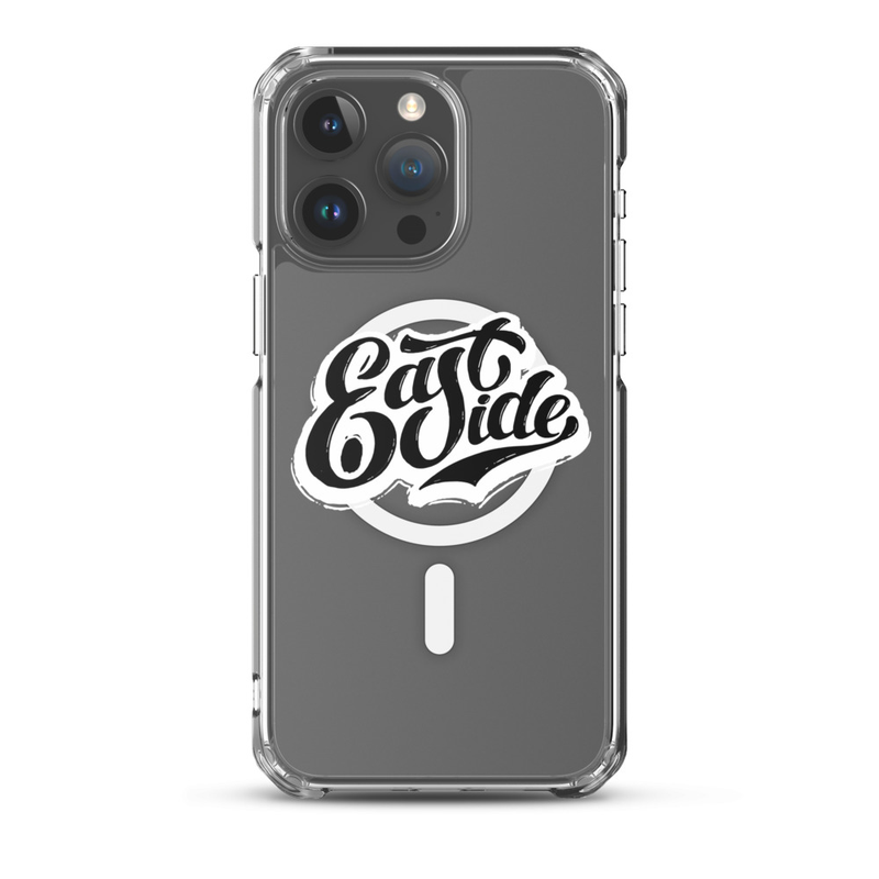 EastSide Dark Logo MagSafe® clear case for iPhone® – Image 6