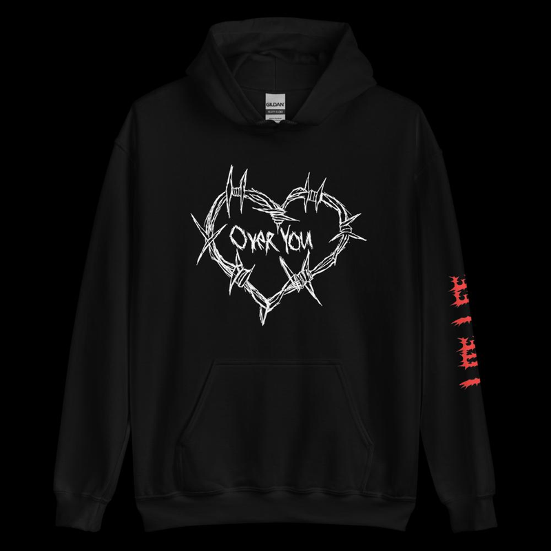 Hearts In Razor Wire Hoodie