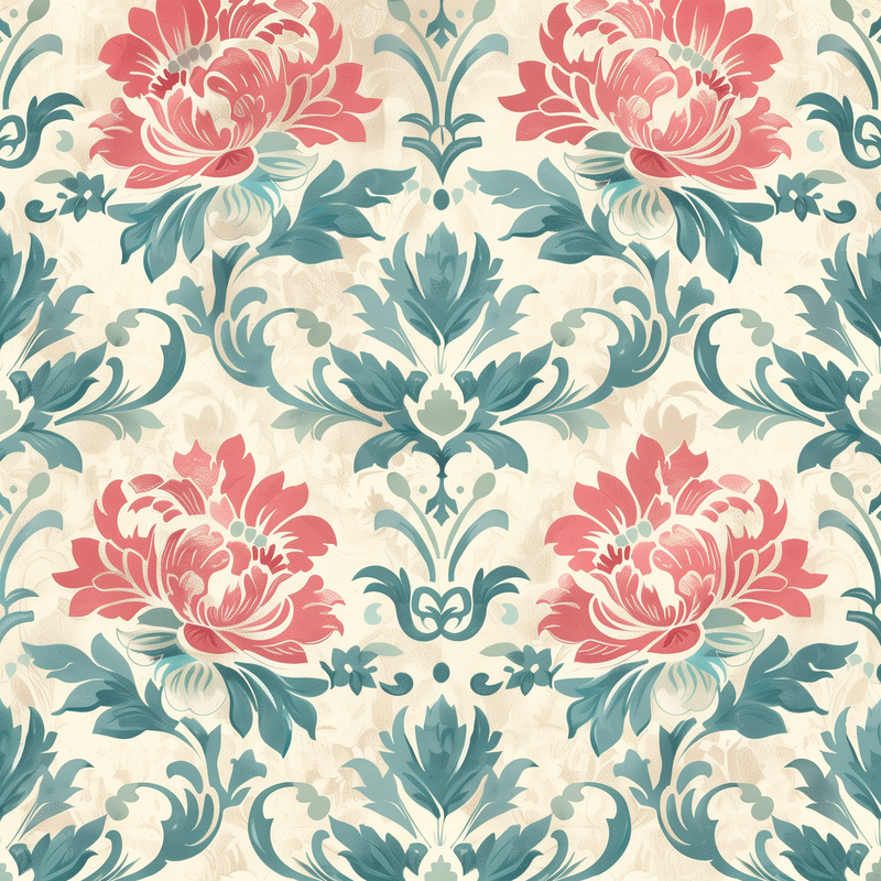 Green & Pink Floral Flip-Flops House Or Outdoor Slippers