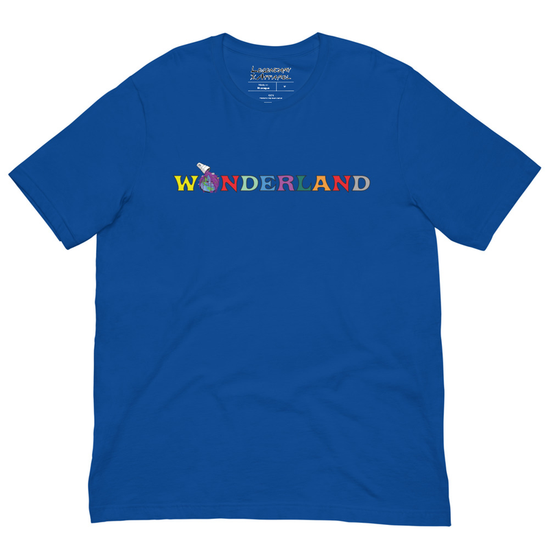 [ wonderLAnd ] tee – 4XL, True Royal